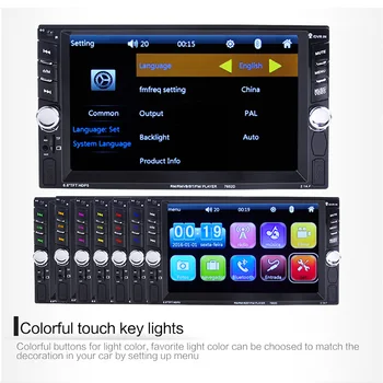 

Car Radio 6.6" HD Multimedia Player Touch Screen Auto audio Car Stereo MP5 Bluetooth USB Camera Car Stereo Player Bluetooth Hot