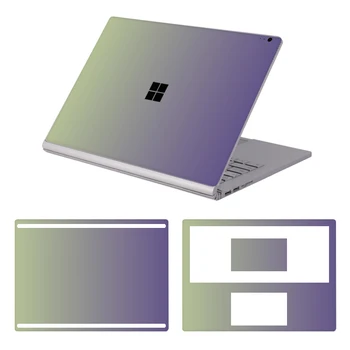 

Gradient color Laptop Stickers for Microsoft Surface Book 1/ 2 13.5 inch Protective Cover for Surface book 2 15 PVC Decal