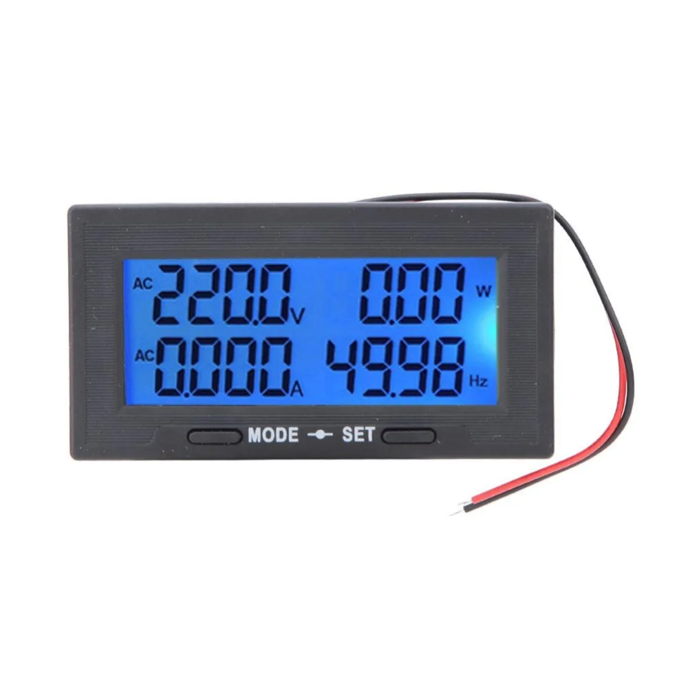 YB5142DM 0-500V Интеллектуальный цифровой ЖК-дисплей переменного напряжения, измеритель тока, детектор напряжения