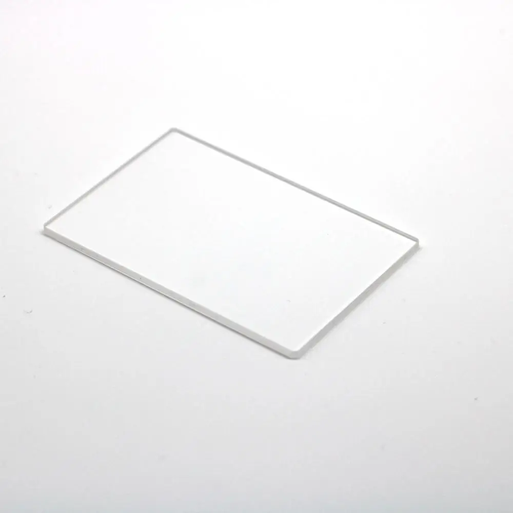 5pcs total size 29.98x19.98x2mm clear borosilicate glass plate