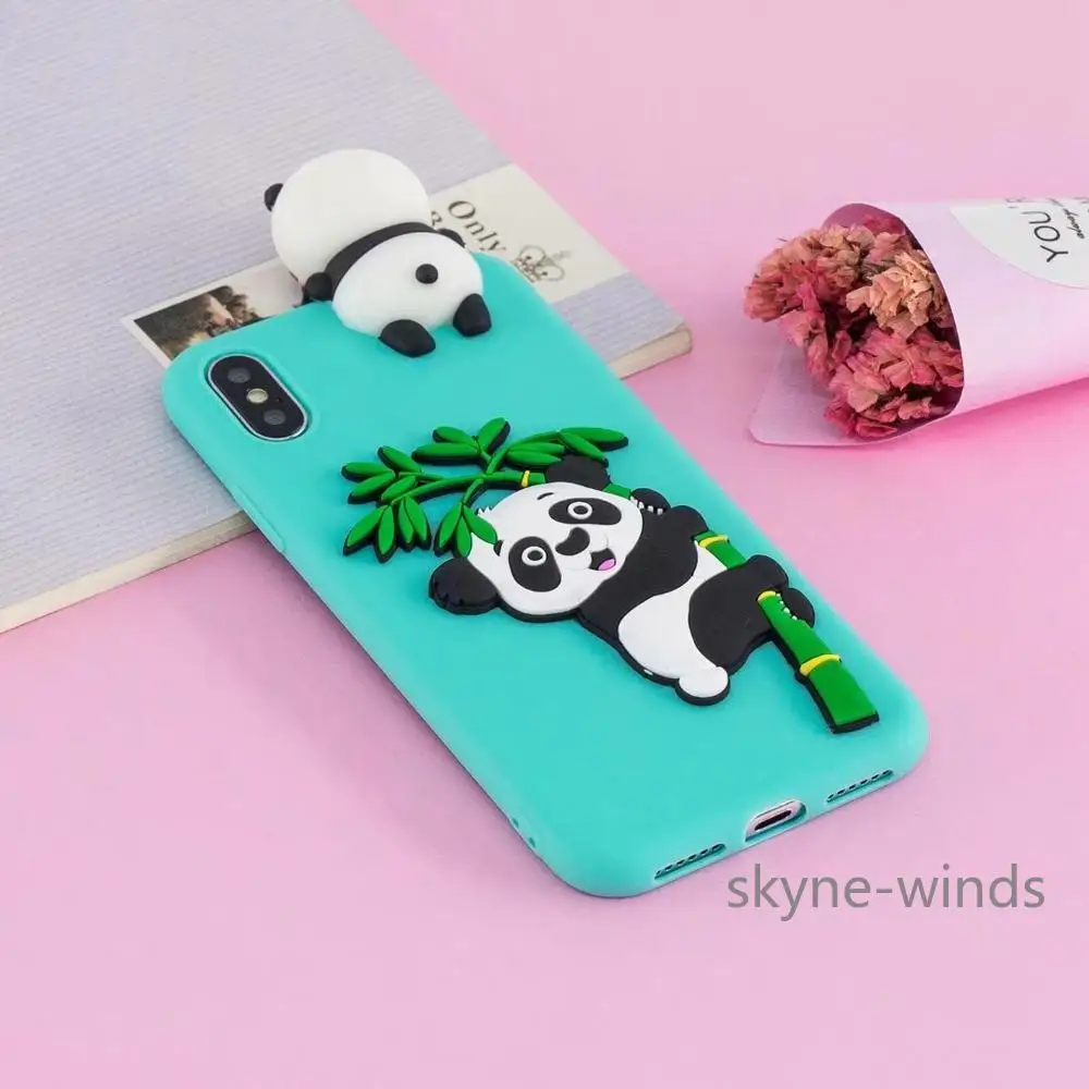 Чехол для Huawei P8 P10 P20 P30 LITE Nova3i Mate10 20 Y3 Y5 Y7 Y9 3D мультяшный чехол панда Honor 9 10 7X 7C L41 |
