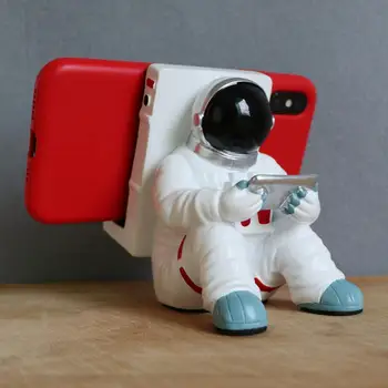 

Unique Astronaut Phone Holder Cute Cartoon Support Holder Mobile Holder Design High Tablets Phone Desk Quality Stand Gift h J6B7