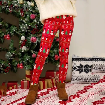 

Raisevern Christmas 3D Printed Pencil Slim Pants Fitness Leggings Pencil Slim Pants Casual Fashion Women Clothing 5XL