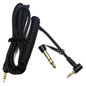 

Spring Stereo Cable Cord Replacement for Dr Dre Solo/ Pro/ Mixr/ Headphones/ for beats Headsets Adapter H55F