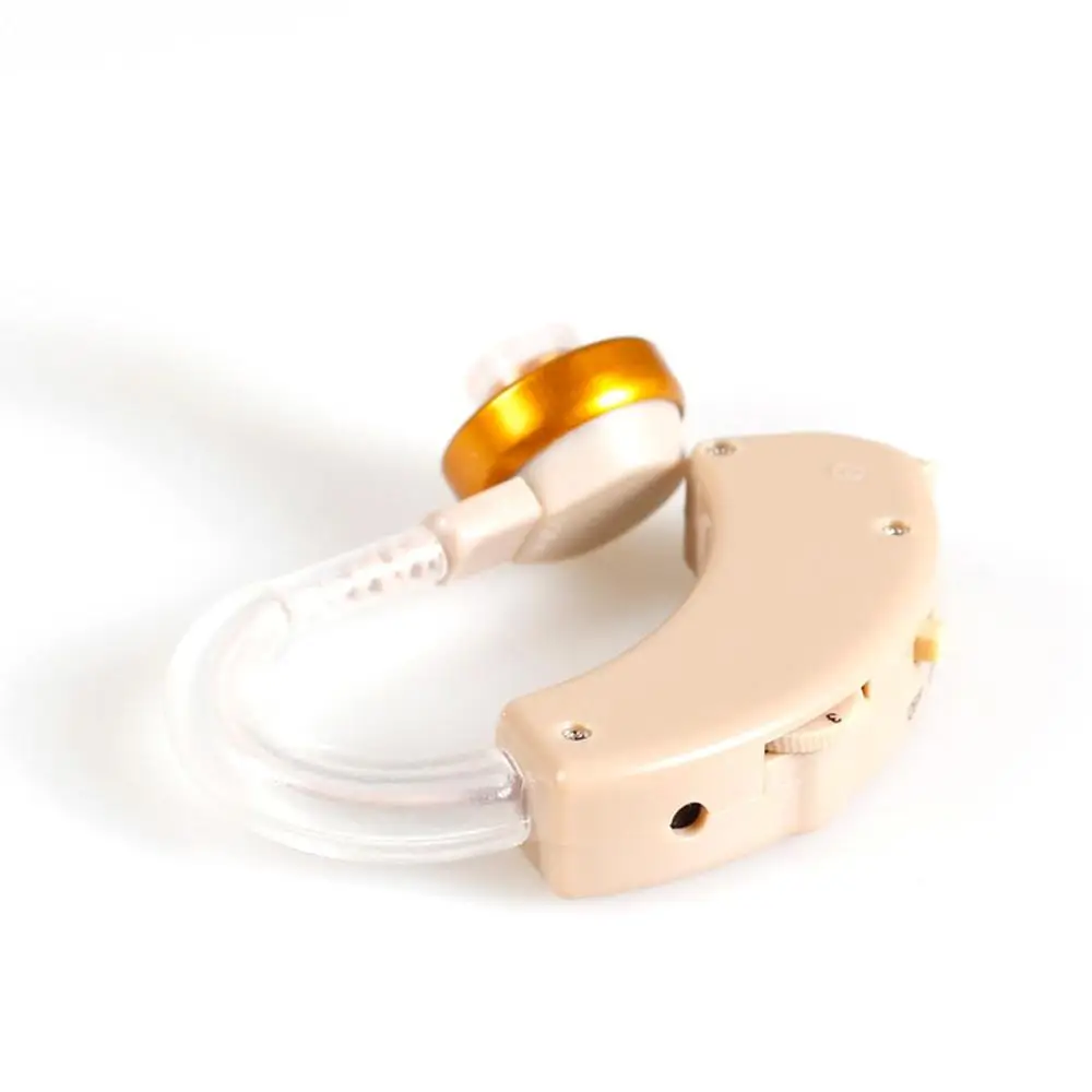 JZ-1088A2 Mini Hearing Aids Sound Voice Amplifier Hearing Aid Kit Behind Ear Care Adjustable Sound Enhancer For The Elderly Deaf