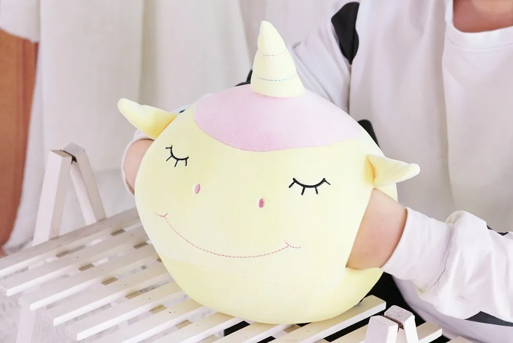 Kawaii Fat Unicorn грелка для рук мягкая подушка Единорог Подарки Плюшевые игрушки куклы
