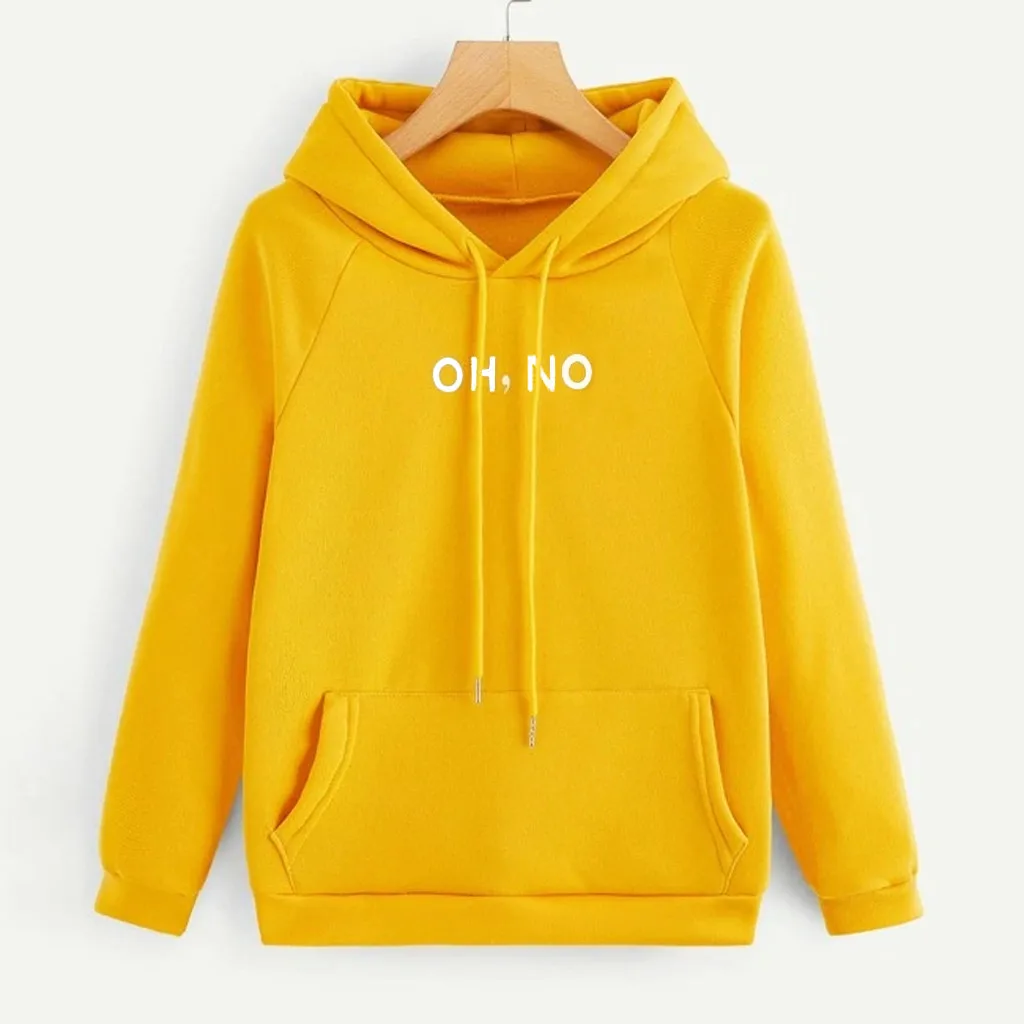 ladies yellow hoodie