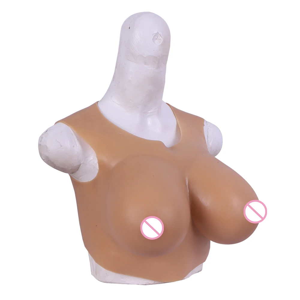 Drag Queen Realistic Artificial Silicone Breast Forms Tits Fake Boobs For Crossdresser Shemale Transgender Transvestite Mastecto