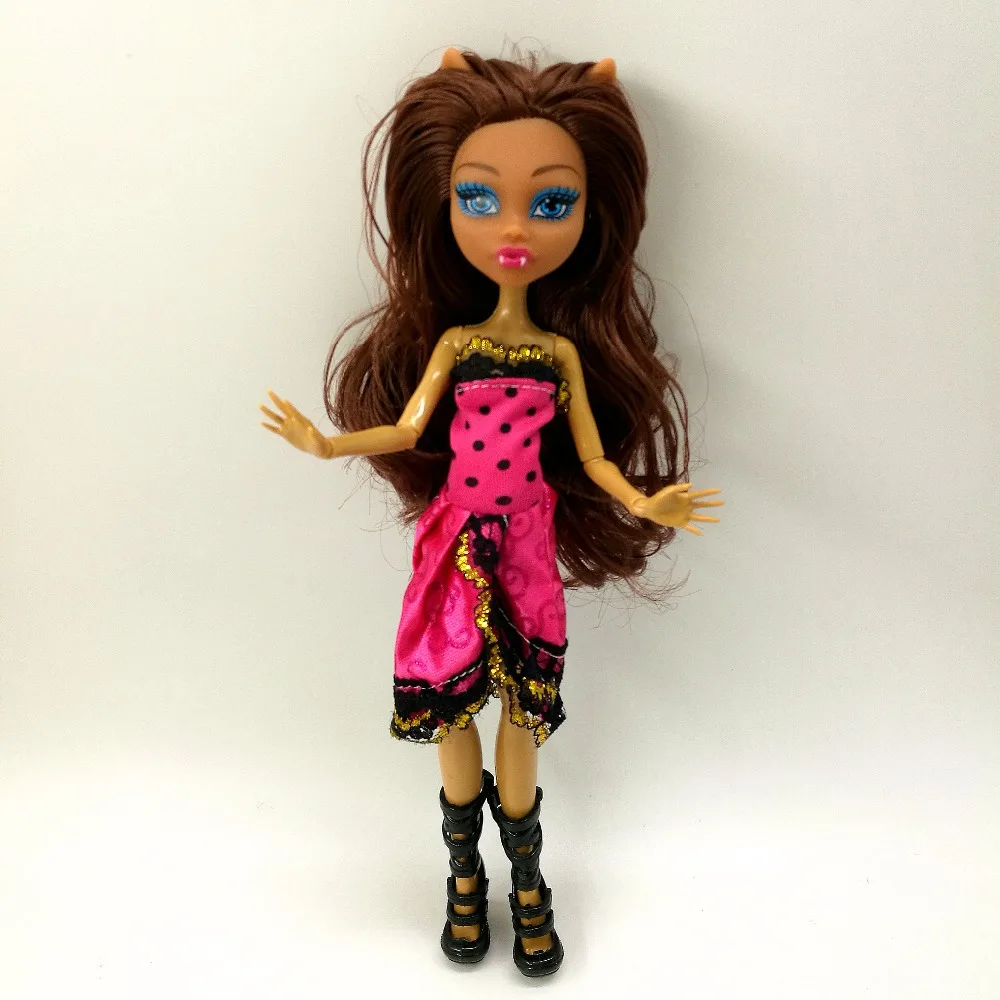 4 шт./лот/партия, новые стильные куклы monster fun high, Monster Draculaura hight Moveable Joint, лучший подарок для детей, оптовая продажа, модные куклы