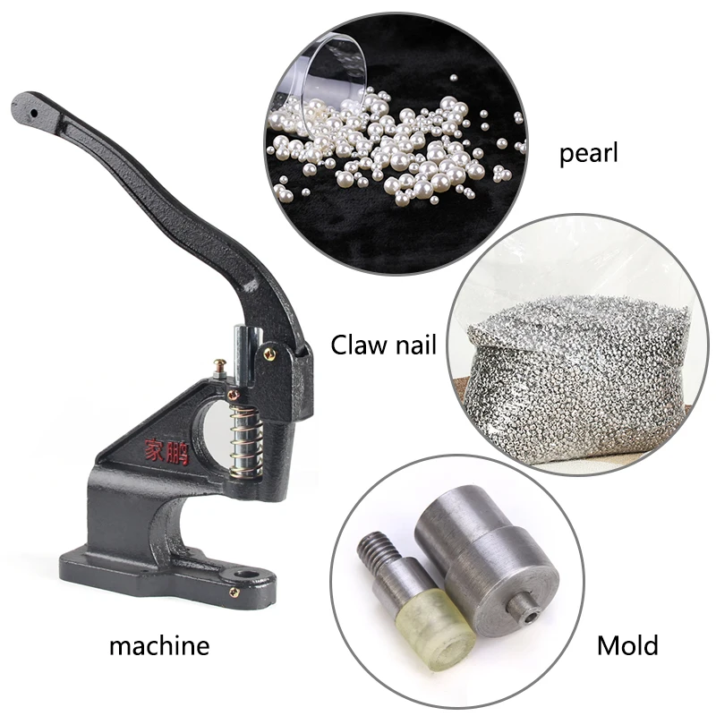 

DIY Clothing Accessories Pearl Cap Tubular Leather Rivets Craft Repair Pearl Knitting Lace Hat Hair Accessoiries Rivets