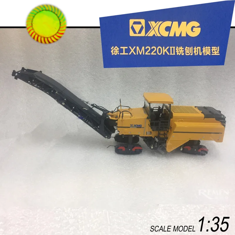Модель коллекционного сплава 1:35 XCMG XM220K2 строгальный инженер техника