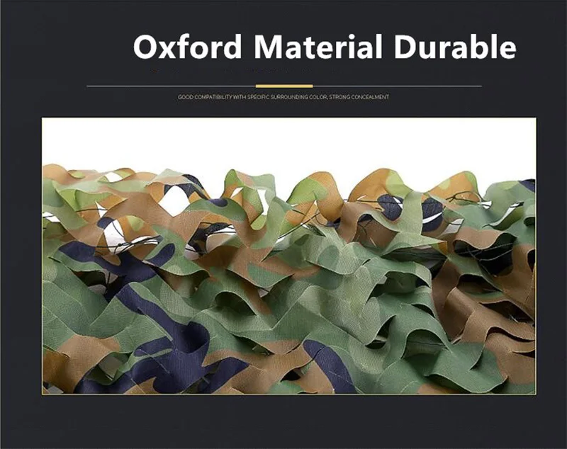 Customized Military Camouflage Net Outdoor Camo Woodland Army Camo Netting Hunting Shooting Fishing Shelter Hide Netting (42)