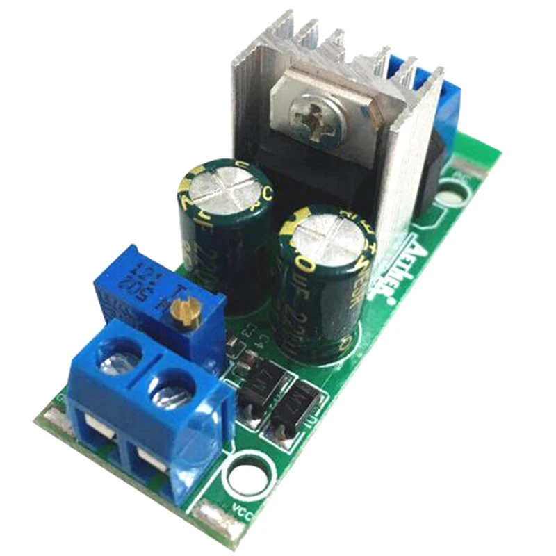 1pc LM317 Linear Regulator AC/DC Step Down Rectifier Buck Adjustable Power Module 1.25-37V 1.5A