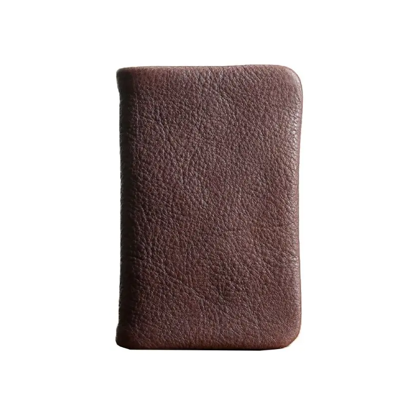 Men's Bifold PU Leather Wallet Credit ID Card Holder Mini Purse Coin Change Bag - Цвет: CF
