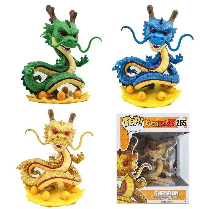 Поп виниловые куклы 15 см Аниме Драконий жемчуг SHENRON 265 # фигурки коллекционные