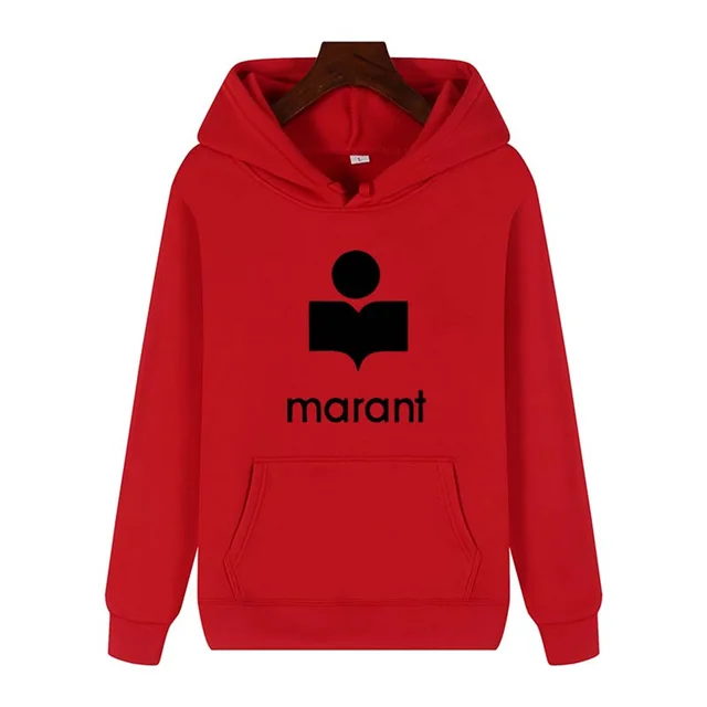 Oversized Women's Marant Sweatshirt Print Hoodie Casual Long Sleeve Women's Sportswear Top Casual Pullover Sweatshirt Women 18