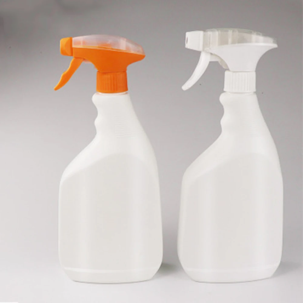 

2x 750ml Empty Plastic Gloss White Trigger Bottle Car Cleaning Spray Garden [3]