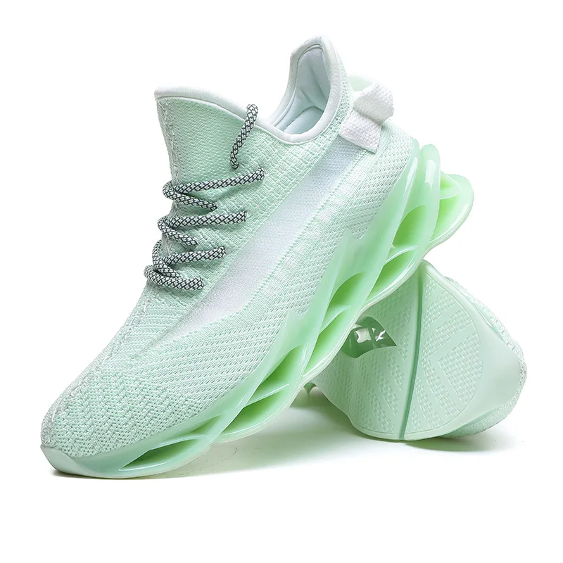 

Breathable blade men's shoes summer white shoes casual flying weaving old shoes men's tide sneakers for men running shoes