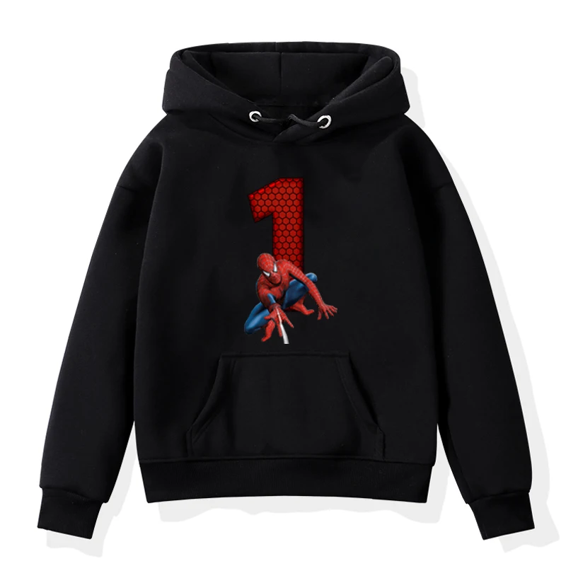 Spider-man детские толстовки с капюшоном с буквенным принтом; зимняя одежда для малышей; толстовки для мальчиков и девочек; повседневная спортивная одежда; пальто Fille
