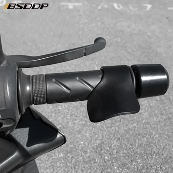 

New Motorcycle Cruise Assist Hand Rest Throttle Accelerator Control Rocker Grips Universal Fit for 7/8 HandleBar