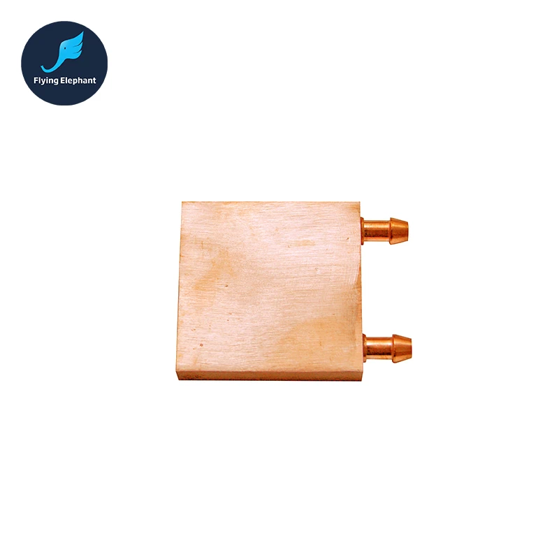 PC cpu GPU Northbridge водяной блок Чистая медь универсальный для Intel& AMD& MCU 40*40 40*80 50*50 мм - Цвет: 50X50