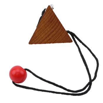 

Creative Pyramid 3D Puzzle Unlock The Rope Toy Brain Game Intellectual Wooden Toy For Children Learning Education Toy