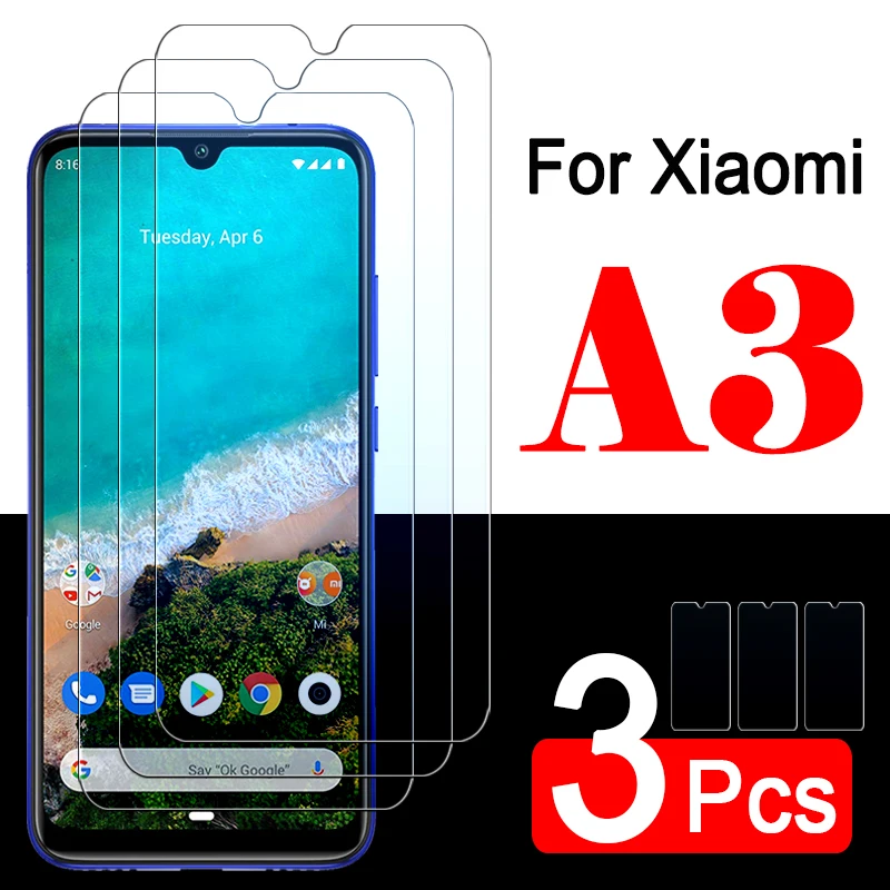 3 шт. защитное стекло ksio mi A3 для xiaomi A 3 3A mi A3 CC9e armored xia mi sheet защитная пленка из закаленного стекла