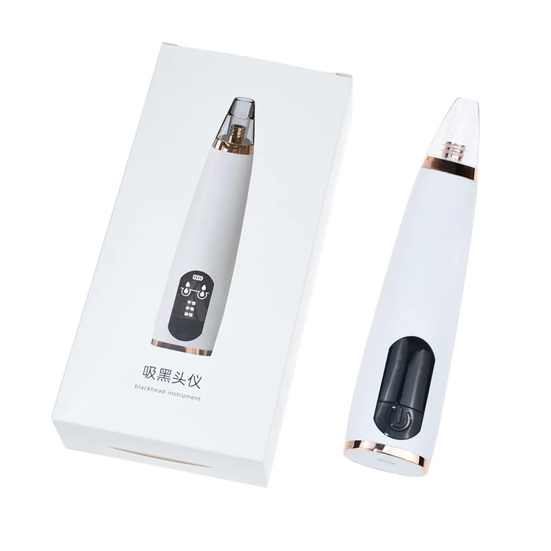 

Facial Pore Acne Vacuum Suction Blackhead Remover Black Dot Pimple Remover Tool Face Cleaner Skin Care Microdermabrasion Comedon