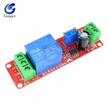 

10PCS/Lot DC 12V 10A Cycle Timer Delay Relay Shield Board NE555 Trigger Switch Control Adjustable 0-10s Car Delay Relay Module