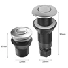 On/Off Push Air Button Switch for Bath Spa Jet Tub Disposal Tubing Pneumatic Air Pressure Switch Knob Kit Home Tools 5