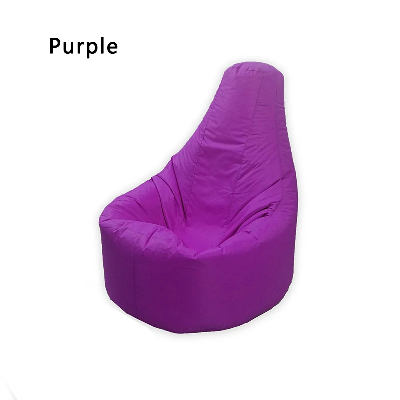 Purple Новинка, 1 шт., Современная геймерская одноцветная сумка для дивана, сумка для сада, игровая сумка, уличное кресло с большими ручками, Большой одноместный диван для взрослых - Цвет: Purple