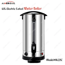 HL15A Нержавеющая сталь водяной бойлер для коммерческого использования машины подогреватель молока бойлер для кофе бар магазин 6/8/10/12/16/20/30/35/48 литров