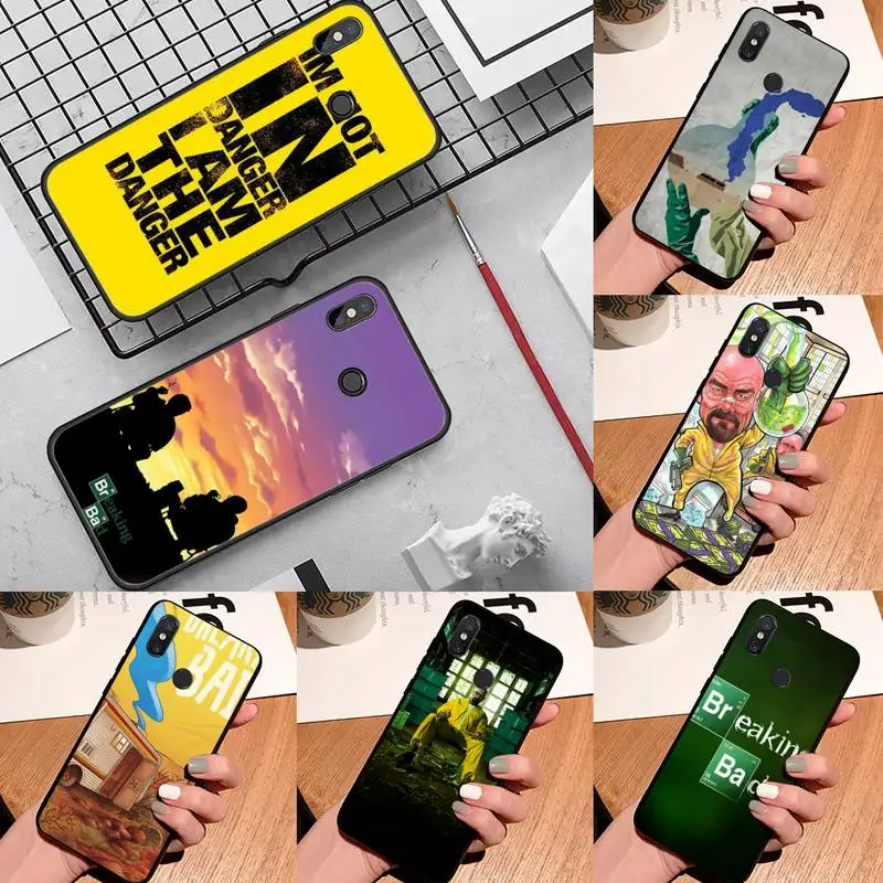 

Breaking Bad USA TV Coque Shell Phone Case For Xiaomi Redmi Note 4 4x 5 6 7 8 pro S2 PLUS 6A PRO coque shell funda hull