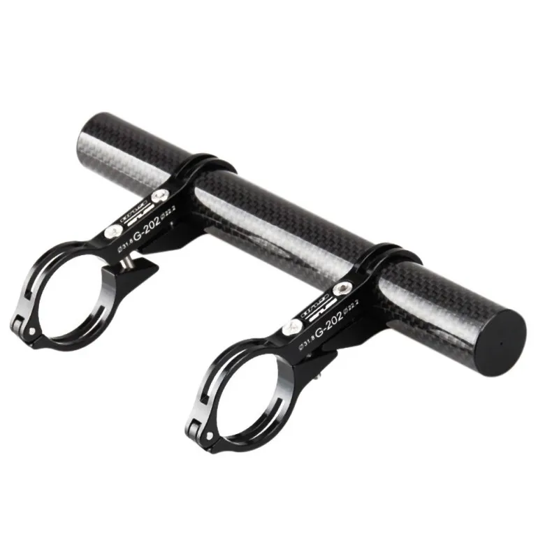 Bike Handlebar Lamp Bracket Lightweight Aluminum Alloy Clamp MTB Bike Carbon Fiber Mount Bracket Brooch for GUB G-202