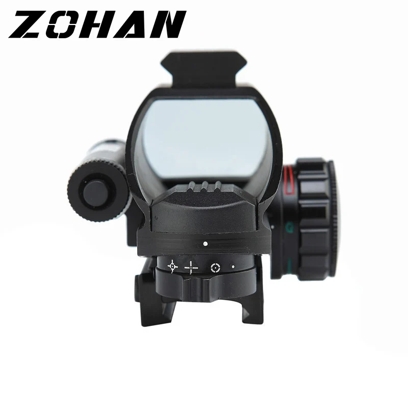 

HD103C Red Dot 4 Reticles Red and Green Reticle Color/Red Dot Reflex Scope Red Dot Open Sight for Rifle Air Rifle