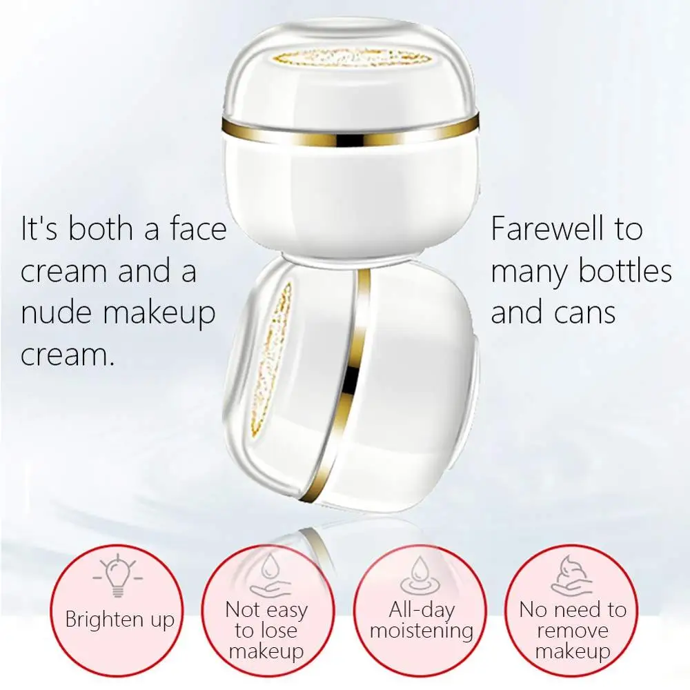 Beauty Cream Pearl Cream Anti Aging Skin Firming Cream Skin Whitening Isolation Cream to Improve Dullness Shiny Skin