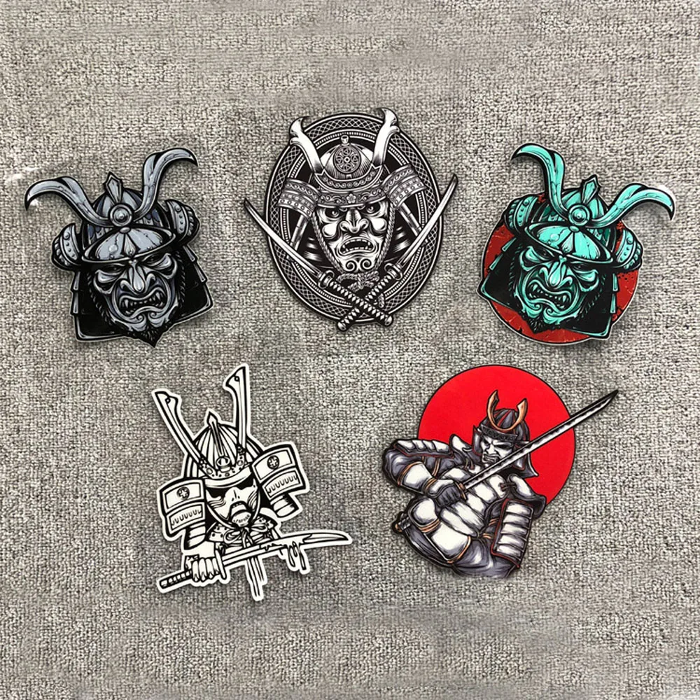 

Newest motorcycle racing reflective retro Samurai sticker Japan Ninja JDM japanse drift car motor stickers of rider bikers