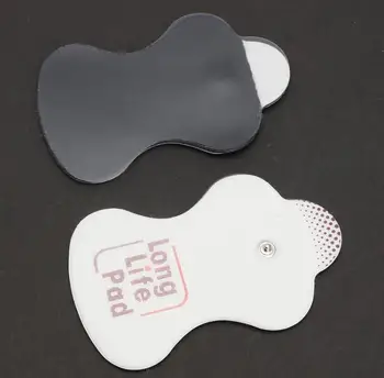 

40pcs Electrotherapy Large Long Life Pads for tens ems Electrical stimulation massager with print 2.2mm stud