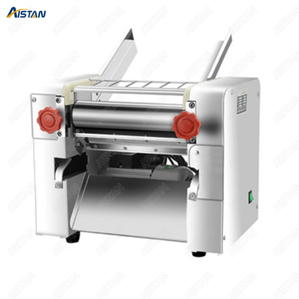 FKM300 Electric Dough Roller Stainless Steel Dough Sheeter Noodle Pasta Dumpling Maker Machine 220V Roller and Blade Changable