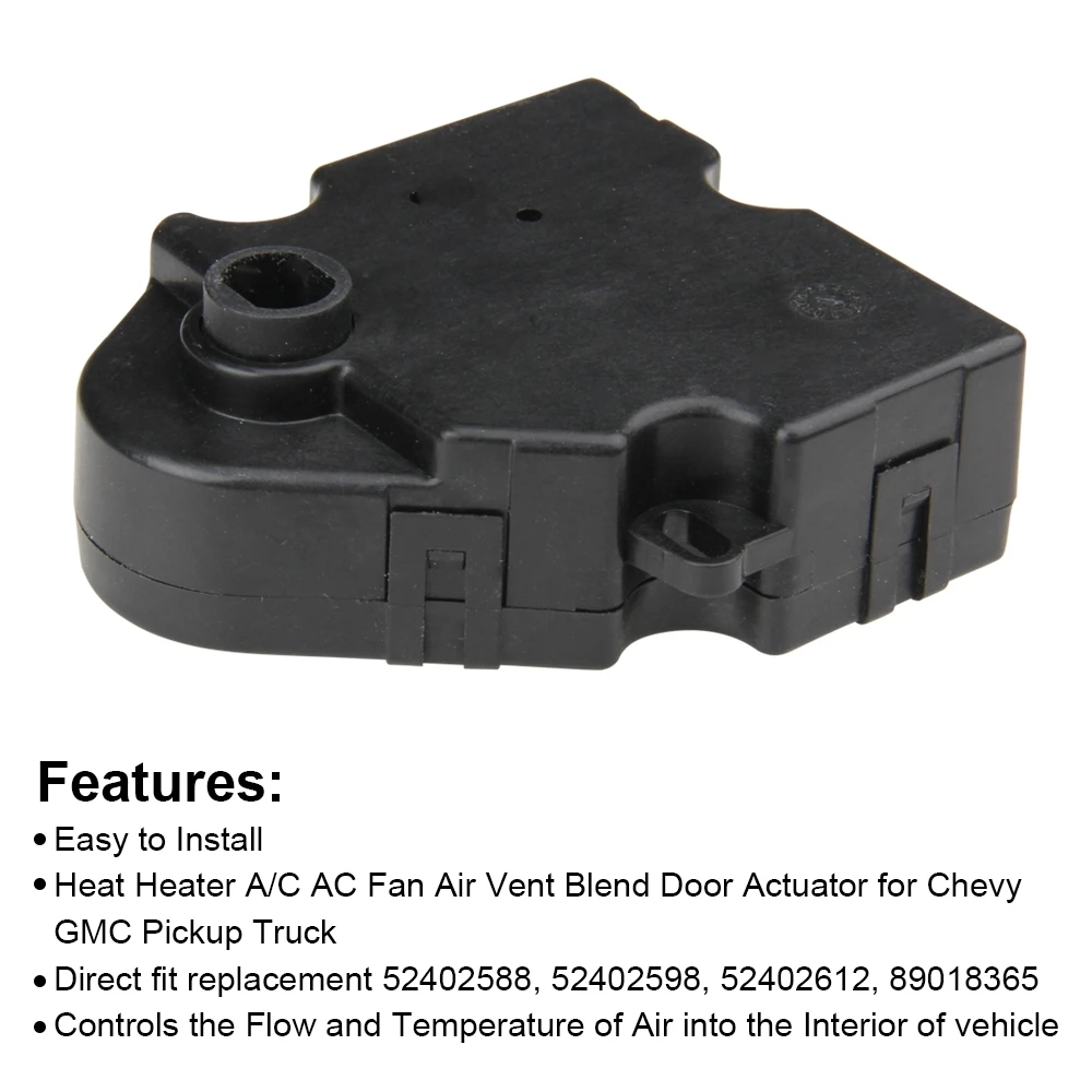 Heat Heater A/C AC Fan Air Vent Blend Door Actuator for Chevy GMC