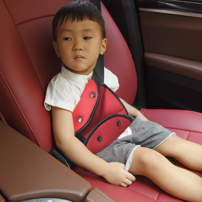Дышащий детский ремень безопасности регулируемый держатель автомобиля анти-шеи ребенка наплечный чехол ремень безопасности позиционер детский ремень безопасности для детей