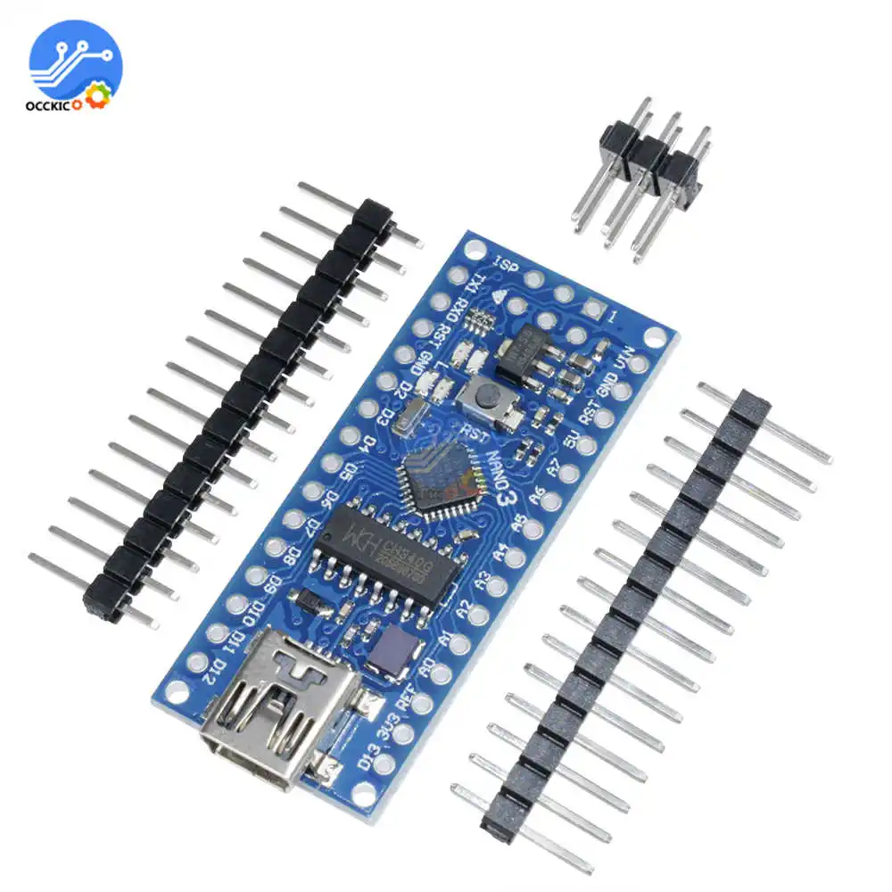 Микроконтроллер Nano V3.0 3 0 ATmega168 CH340G CH340 мини USB плата модуль в 5 в/16 мгц для Arduino V3|usb mini