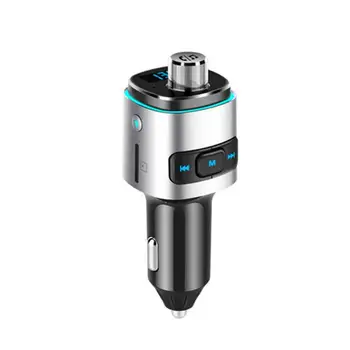 

Car Wireless Fm Transmitter Car Fast Charge Dual Usb Cigarette Lighter Car Charger Charger 3.0 Fast Charge Car Adapter
