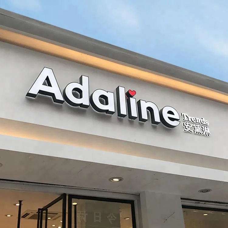 Led Outdoor Name Companies Sign Board Design