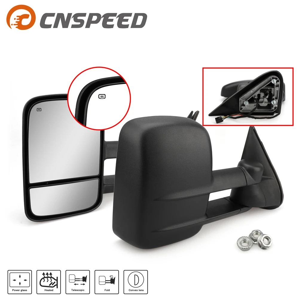 Everything You Need For Less Pair For 9902 Chevy Truck Tow Mirrors