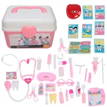 Детский набор доктора, набор игрушек, портативный рюкзак, медицинский комплект, детские развивающие ролевые игры, Классические игрушки