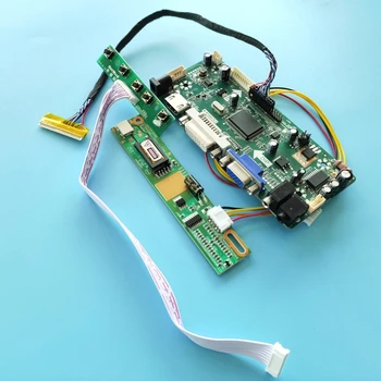 

For LP150X08-A3K3 15" Monitor Kit LCD DVI Controller board 1024x7681 Lamps 30pin LVDS VGA HDMI Screen panel