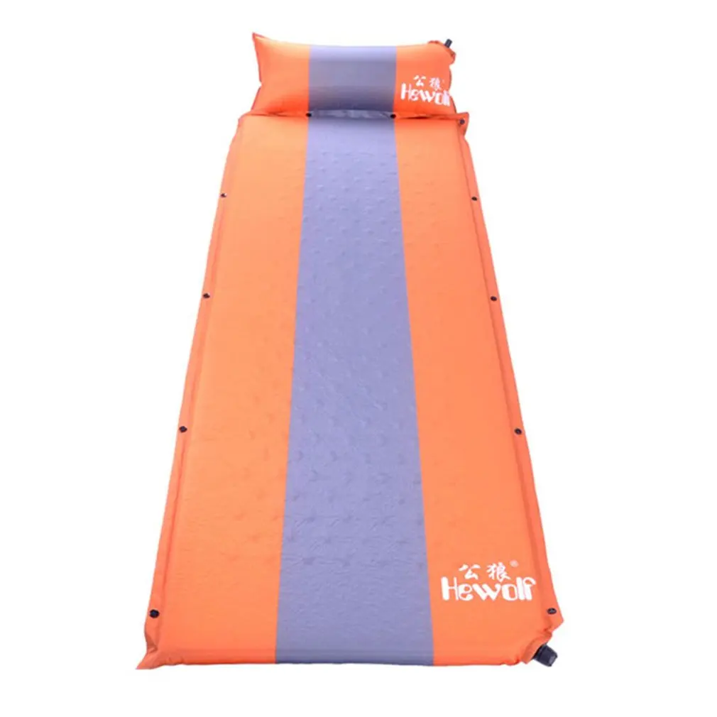 

Outdoor Thickening Damp-proof Sleeping Pad Tent Mat Automatic Inflatable Single Tent Camp Bed Splicing Portable For Travels