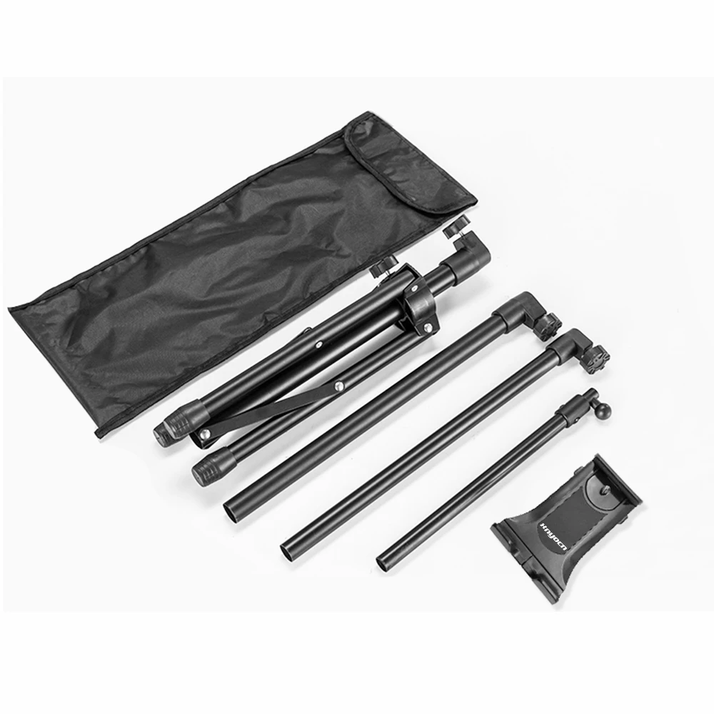 Suporte do Tripé da Tabuleta para a Almofada Samsung do ar do Ipad Suporte do Assoalho da Montagem do Tripé da Tabuleta de 4-11 Polegadas Altura Ajustável Mini 20-60 - Imagem 6