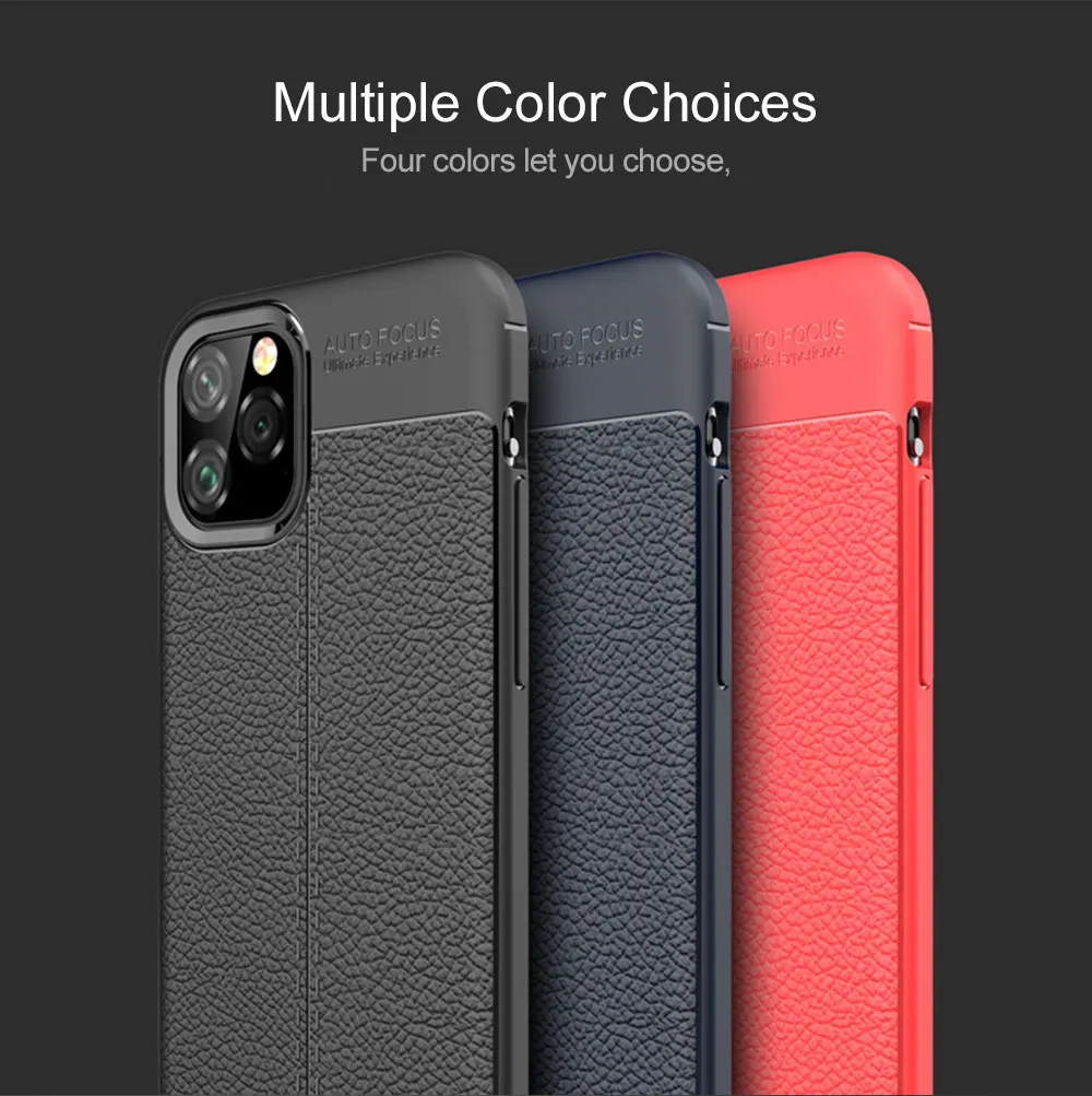 Для iPhone 11 Pro Max 11Pro роскошный противоударный матовый чехол s Чехол кожаный чехол из углеродного волокна для Apple iPhone11 Pro Max чехол s